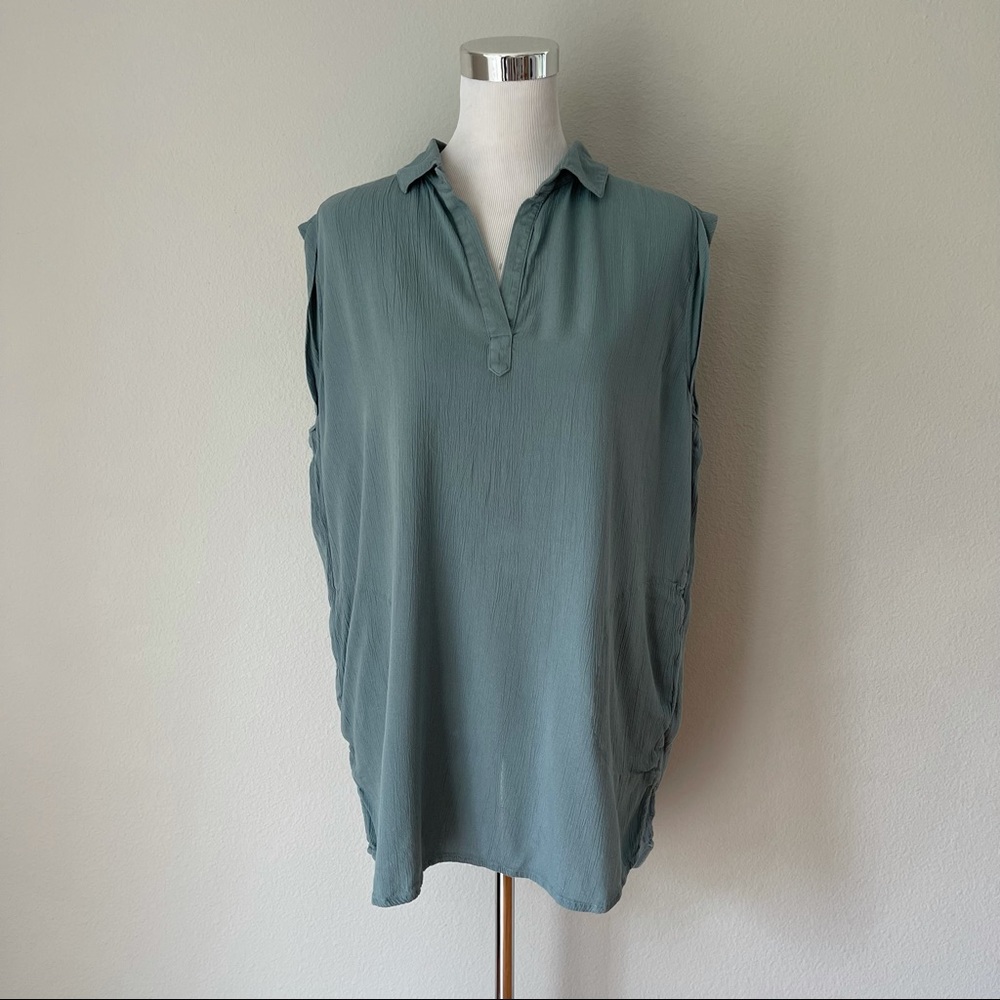 Prana Lightweight Turquoise Top Size XL